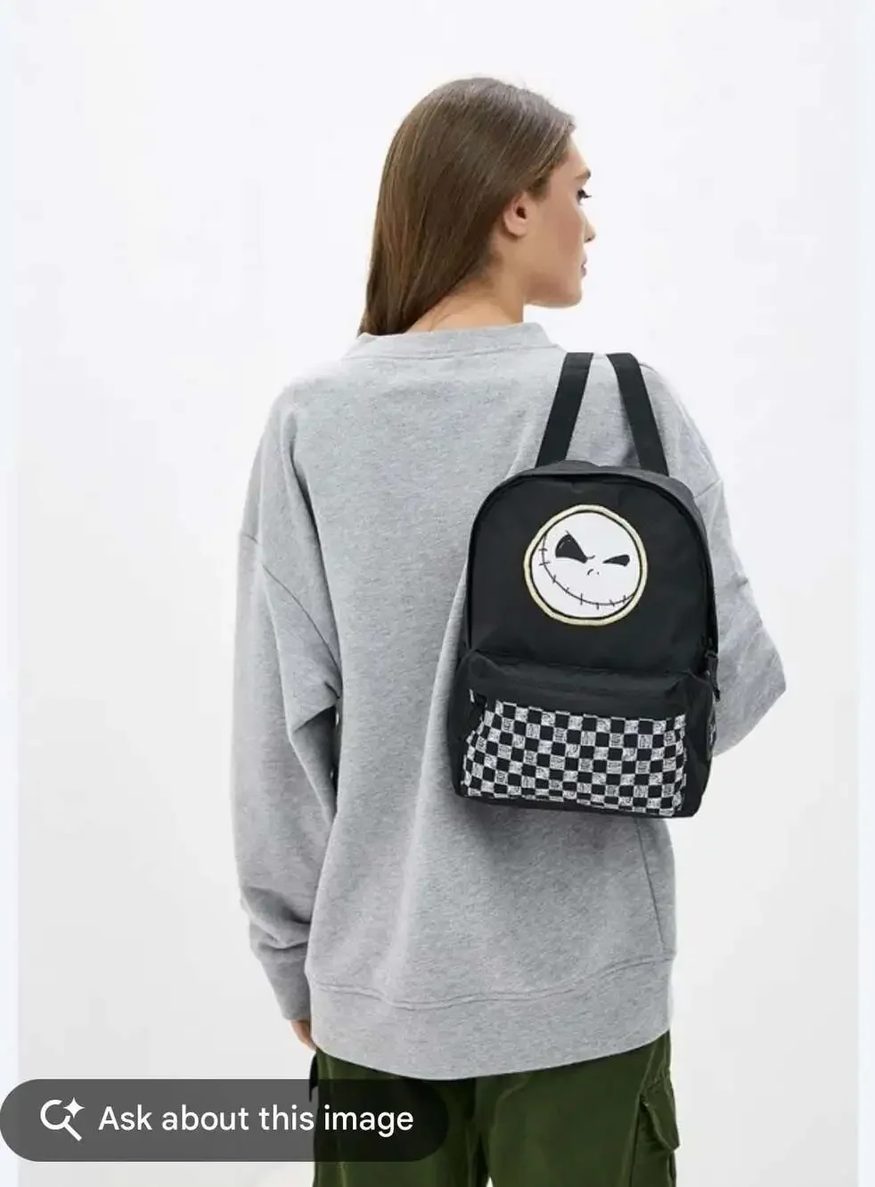 NWT Vans x Nightmare Before Christmas Jack Skellington Mini Backpack 2019